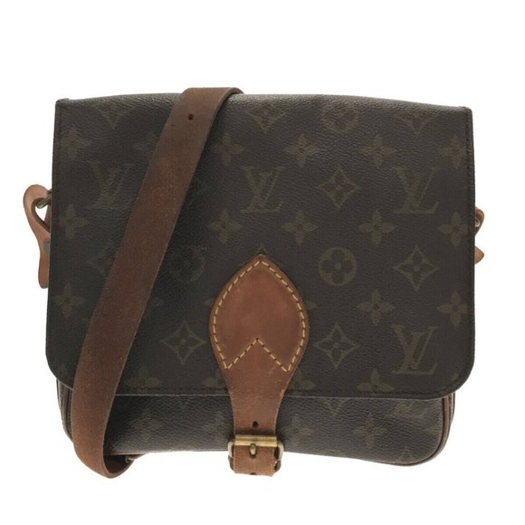 Auth LOUIS VUITTON Cartouchiere MM Monogram Shoulder Bag - Picture 1 of 15
